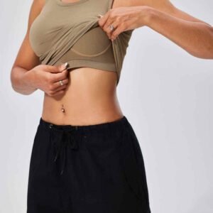 පිරිමි අඟල් 7 කාකි කොට කලිසම්