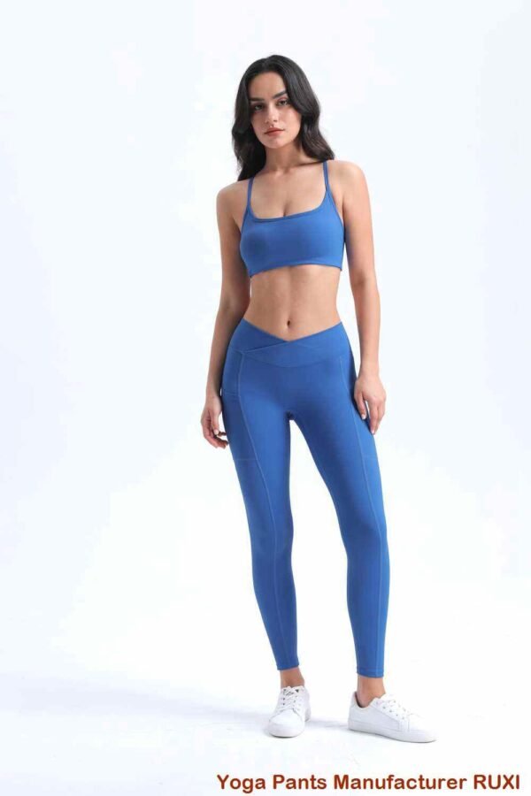 අඩු උස ජිම් කොට කලිසම් RUXI