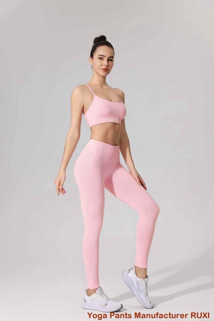 වර්ණවත් යෝග කෙටි කලිසම් RUXI